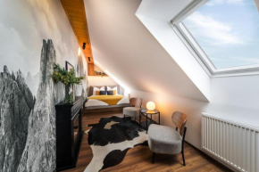 Cozy mountain attic apartment in High Tatras
